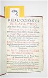 (MEXICO--1700s.) Group of 5 bound volumes on various topics.